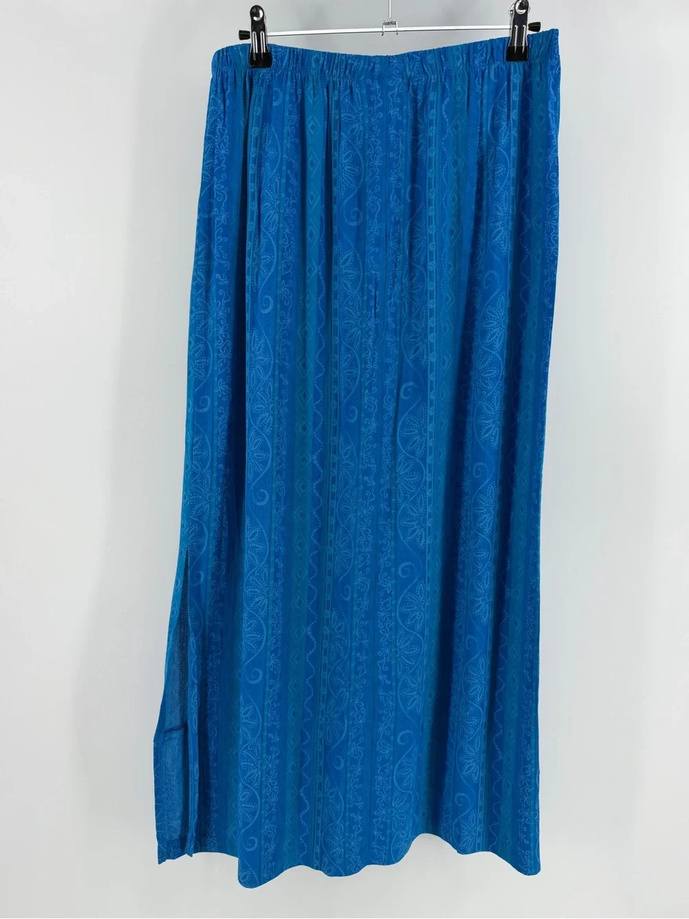 Vintage B.B. Studio Coastal Blue 3 Piece Set: Tank, Button-Down, Maxi Skirt, Med
